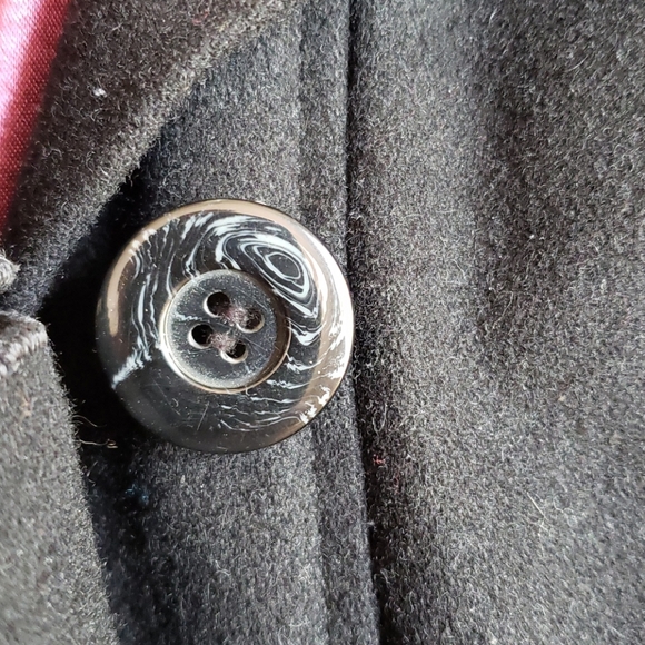 Vintage bomber wool coat - Picture 4 of 8